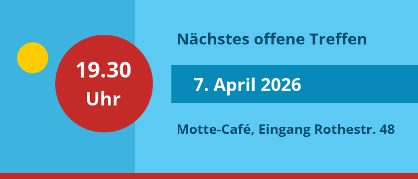 offenes Treffen 7. April 2026